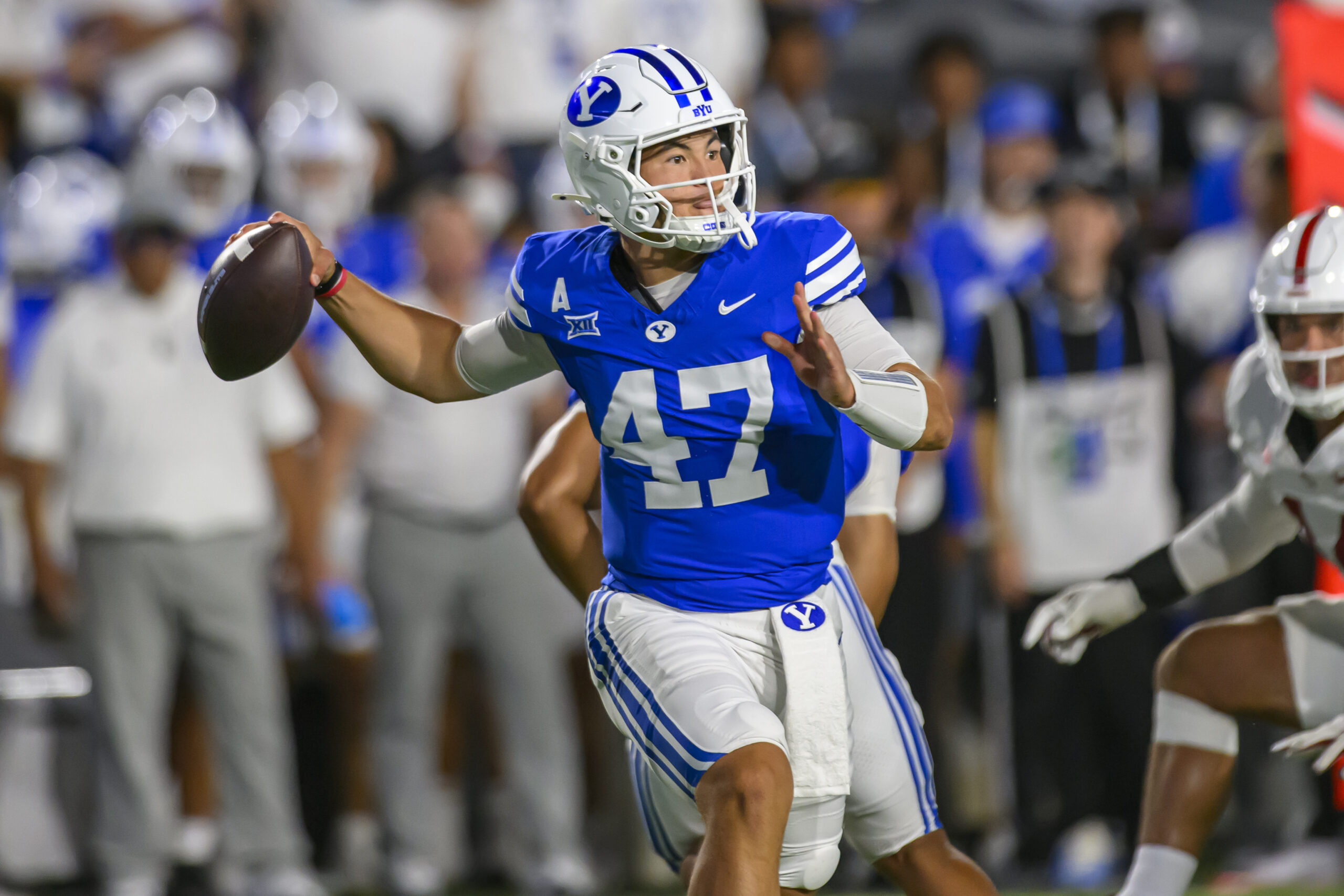 Zac Alley's WVU defense prepares for BYU's irregular quarterback